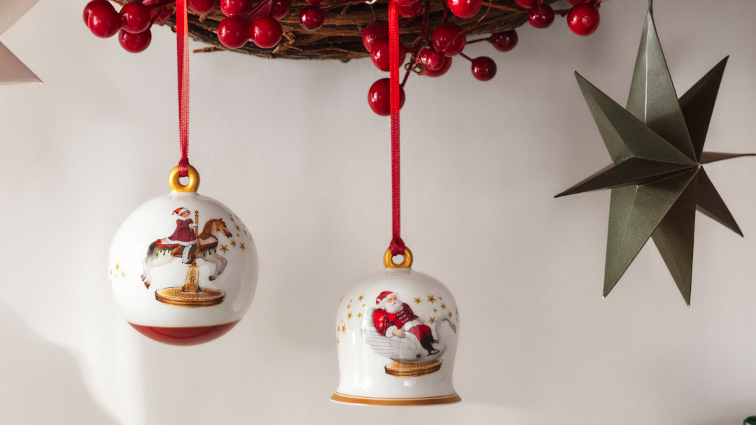 Dekoracje Świąteczne Bombka Porcelanowa Dzwonek Porcelanowy Annual Christmas Edition 2024 Villeroy & Boch Prezent Świąteczny