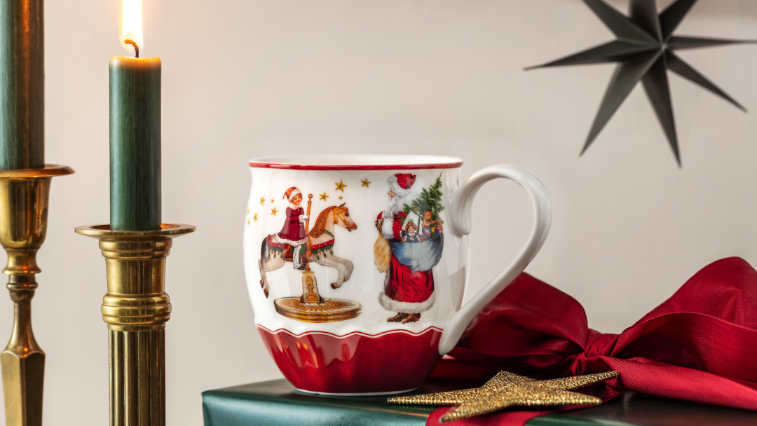 Kubek Świąteczny Edycja Limitowana Annual Christmas Edition 2024 Villeroy & Boch Prezent Świateczny Porcelana Premium 