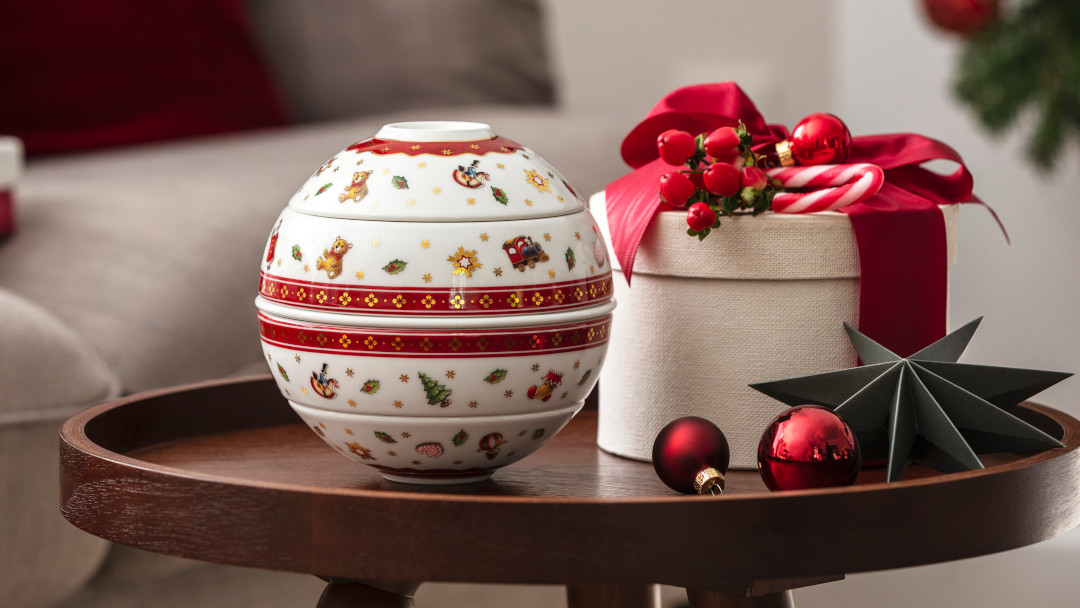 La Petite Boule Porcelana Świąteczne Miski Świąteczne Porcelana Premium Prezent Świąteczny Villeroy Boch