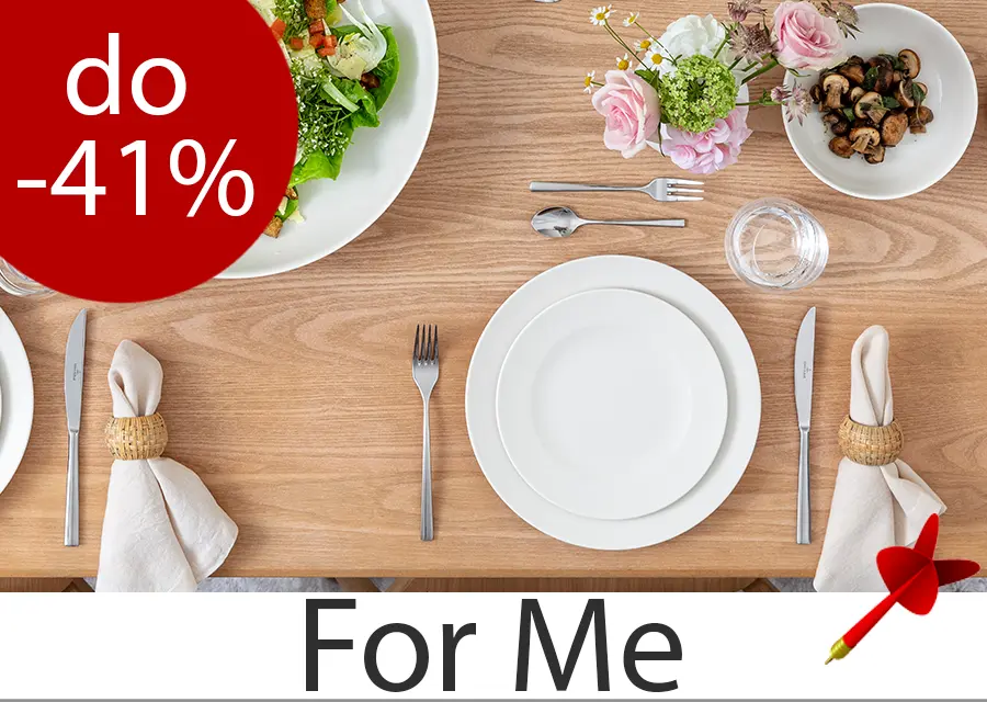 Promocja Kolekcji FOR ME  Villeroy & Boch 