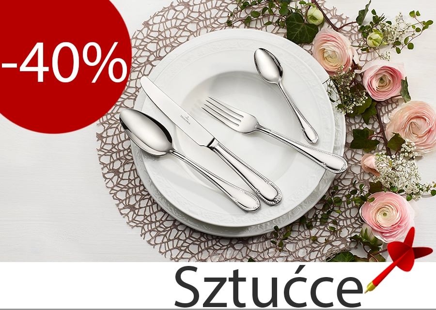 Promocja sztućce 40 % 