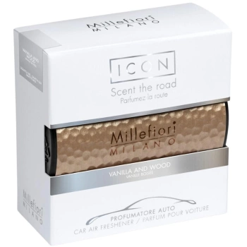 Odświeżacz do samochodu Car Icon Metal Shades Vanilla & Wood