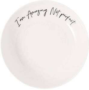Miska płaska I'm amazing not perfect