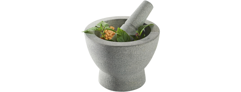 Granitowy moździerz 17 cm