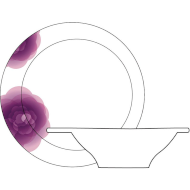 Salaterka okrągła 24 cm