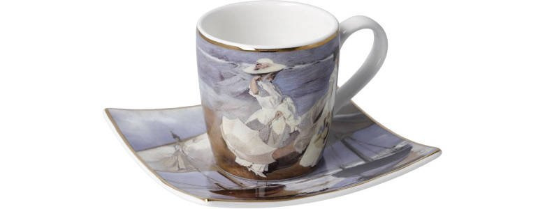 Filiżanka espresso "Strolling along the Seashore"