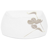 Talerz deserowy kwadratowy 21x21 cm