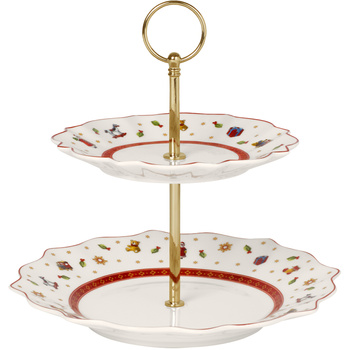 Etażerka dwupoziomowa