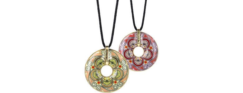 Naszyjnik "Red-Yellow"