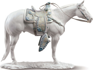 Figurka Biały koń