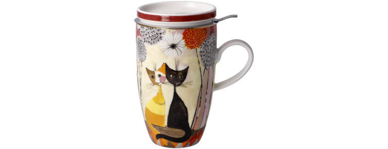 Kubek z pokrywką "Soffioni"