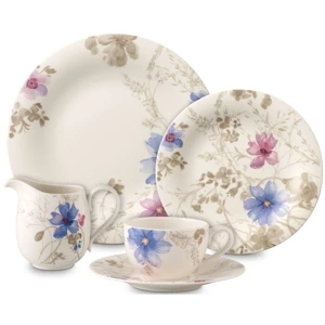 Zestaw porcelany do indywidualnej kreacji Mariefleur Gris