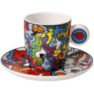 Filiżanka do espresso "Evolution of love II"