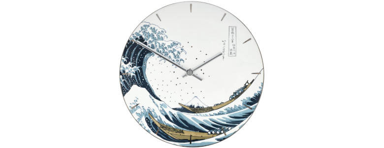 Zegar ścienny "The Great Wave"