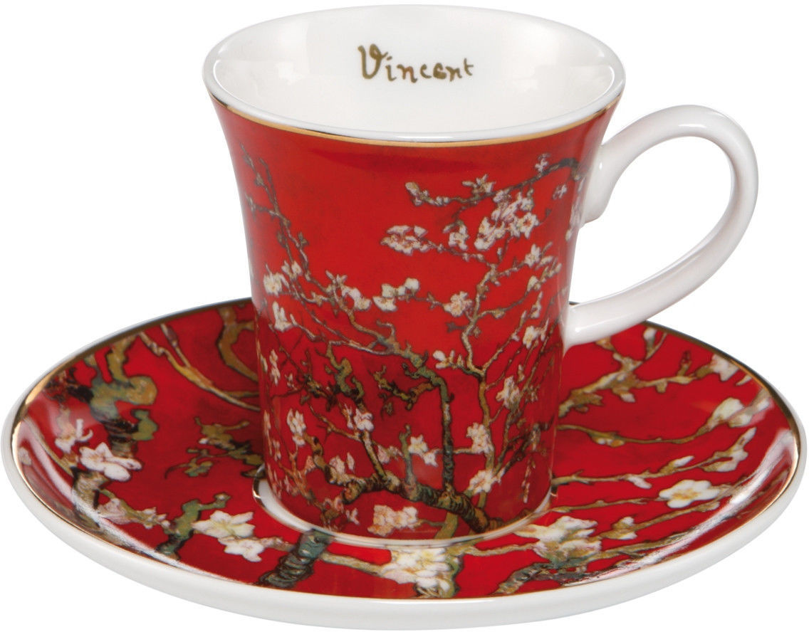 Filiżanka do espresso "Drzewo migdałowe czerwone" 