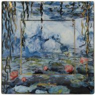 Miseczka "Lilie wodne i wierzba"