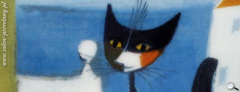 Talerzyk "Il gatto e il mare"