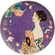 Talerz "Pani z wachlarzem"