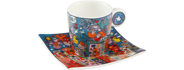 Filiżanka do espresso "City Birds"