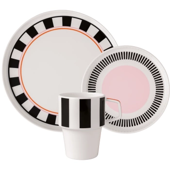 Zestaw porcelany do indywidualnej kreacji Memphis