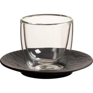 Filiżanka do espresso ze spodkiem 2 el.