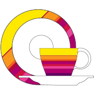 Filiżanka ze spodkiem, 235 ml