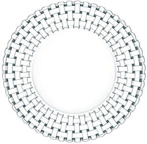 Kryształowy talerz obiadowy