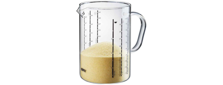 Pojemnik z miarką Meti 1000 ml
