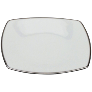 Kwadratowy talerz obiadowy 26x26 cm