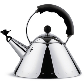 Czajnik z gwizdkiem czarny 9093