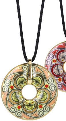 Naszyjnik "Red-Yellow"