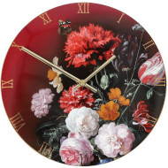 Zegar ścienny "Flowers in a Vase"