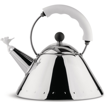 Czajnik z gwizdkiem biały 9093