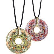 Naszyjnik "Red-Yellow"