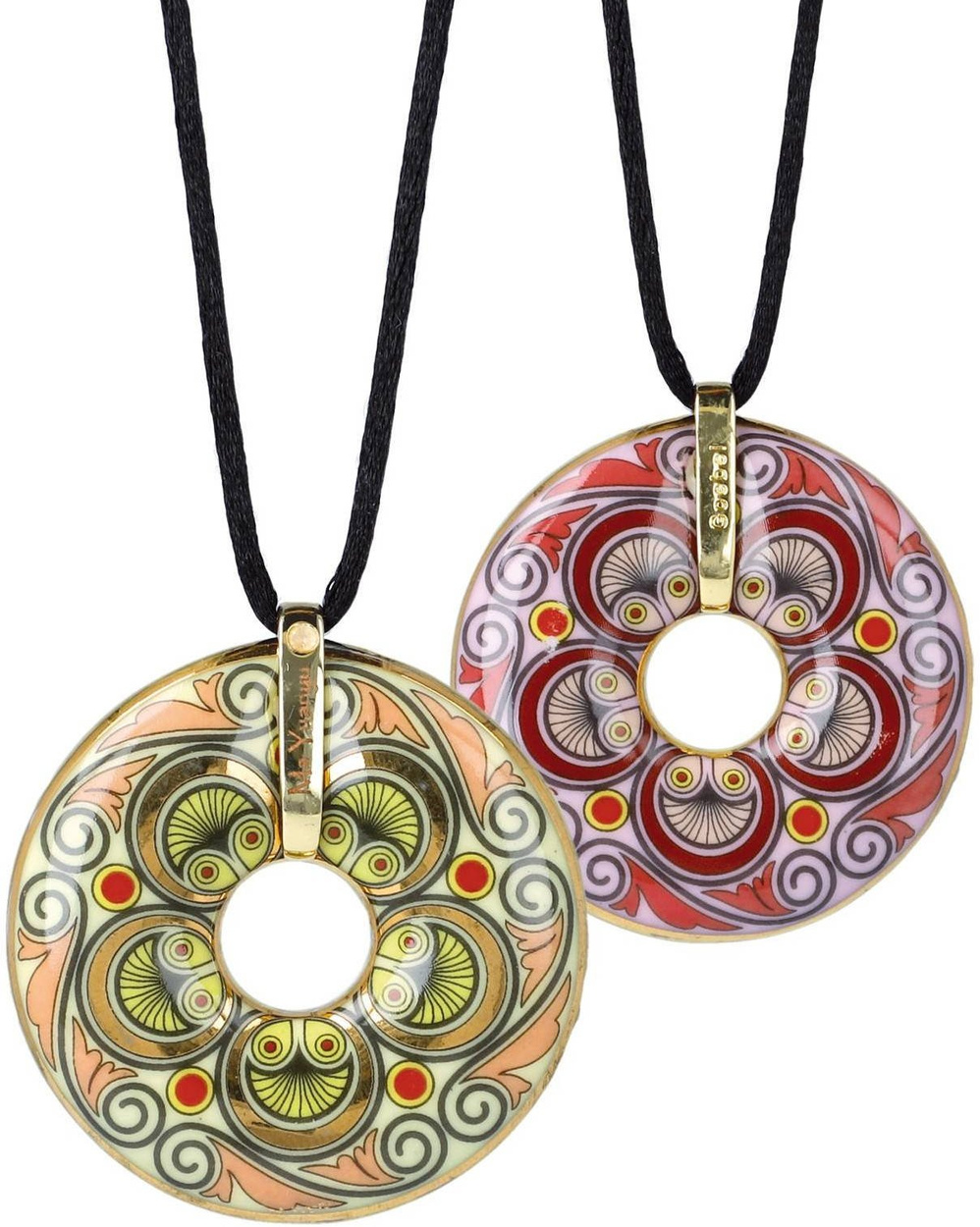 Naszyjnik "Red-Yellow"