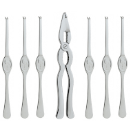 Zestaw do owoców morza 7el.