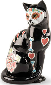Figurka Kot La Catrina