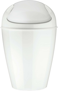 Kosz na śmieci z uchylną pokrywą 12l