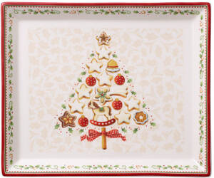 Prostokątny półmisek na ciasto