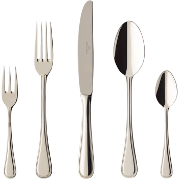 Komplet sztućców 30 el. 120 posrebrzany