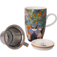 Kubek z pokrywką "Tempi felici"