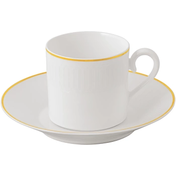 Filiżanka do kawy ze spodkiem 2 el.