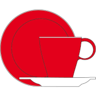 Filiżanka ze spodkiem 235 ml