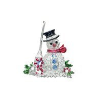 Brooche - Snowman