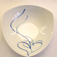 Trójkątna miseczka 13x13