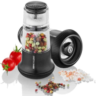 Młynek do pieprzu z solniczką