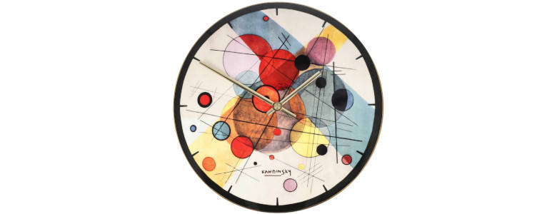 Zegar ścienny "Circles in a Cirle"