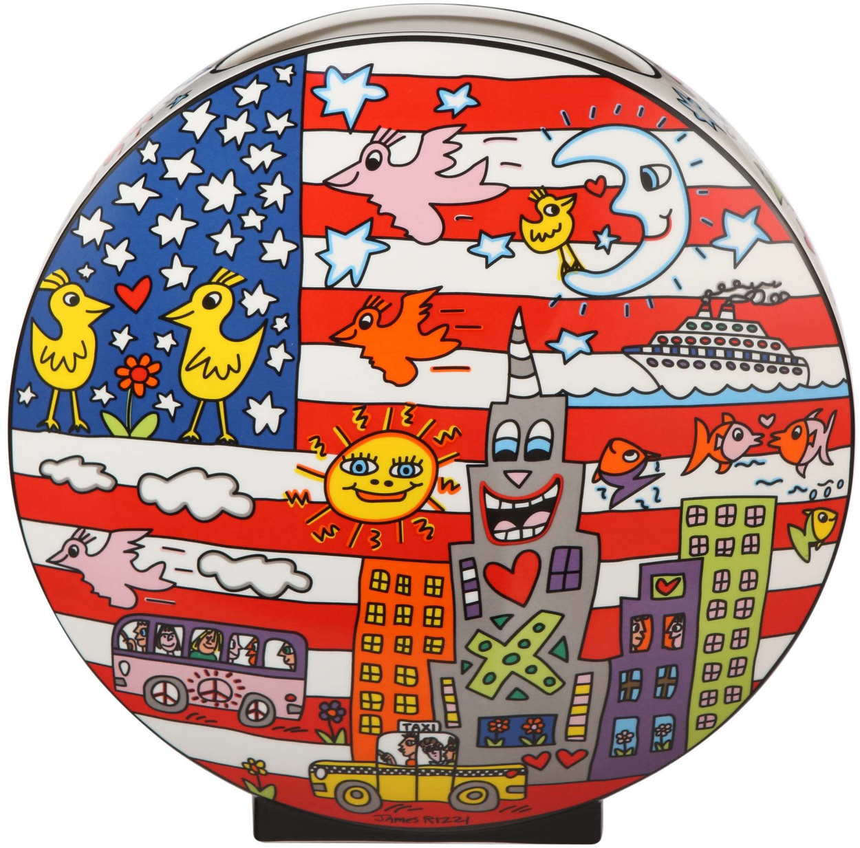 Wazon "Living in the USA"
