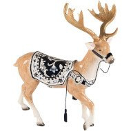 Figurka Renifer z uzdą