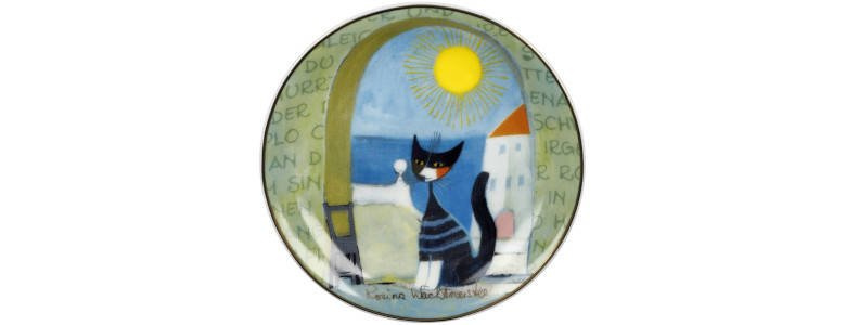 Talerzyk "Il gatto e il mare"